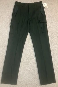 Vintage Woolrich Classics Malone Wool Cargo Hunting Pants 36 x 36 Green USA NOS - Picture 1 of 17