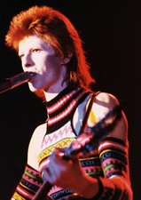 Art print POSTER / CANVAS David Bowie as Ziggy Stardust in Concert