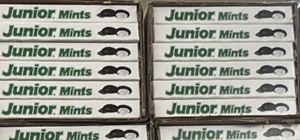 12 Boxes- JUNIOR MINTS In Pure Chocolate Candy Theater Box 3.5 oz FREE SHIP - Picture 1 of 1