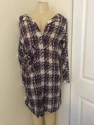 MARNI Checkered Dress Size Euro 40 100% SILK - Image 1 of 4