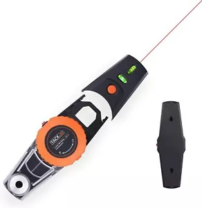 Laserwasserwaage, Lasermarkierungsinstrument 30 Fuß mit 2 Wasserwaageblasen, Vakuumpumpe für - Bild 1 von 8