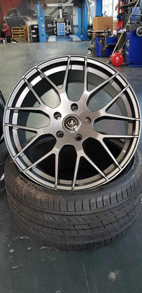 18 Zoll Meisterwerk Mw08 Alu Felgen 5x112 für MERCEDES AUDI SKODA Seat VW AMG