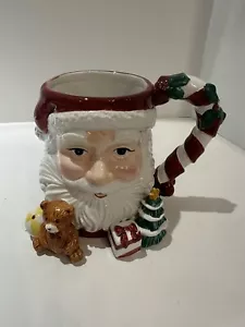 Taza de café de Navidad Santa Claus cara 3D grandes vacaciones es la temporada - Imagen 1 de 14