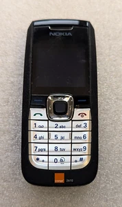 NOKIA 2610 MOBILE PHONE 2G BLACK - USED -EASY TO USE RETRO BRICK & UNLOCKED #C2 - Picture 1 of 4