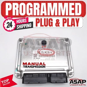🍓 PROGRAMMED PLUG & PLAY ECM ECU 2.5L MT VW JETTA RABBIT 2007-2009 07K906032BH - Picture 1 of 7