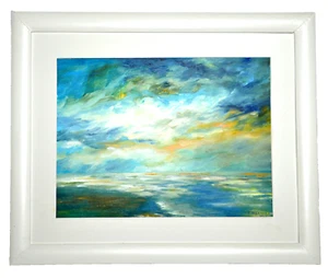 Irene Sesemann Ölbild 🍀 Sylt am Abend 🍀 signiert I. Sesemann 2003 - Bild 1 von 2