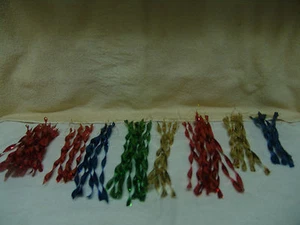 RETRO LOT ALUMINUM ICICLE 6/7/&9 INCH RED/BLUE/GREEN/GOLD 78 TOTAL - Picture 1 of 4