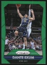 2015-16 Panini Prizm Prizms Green #201 Dante Exum   