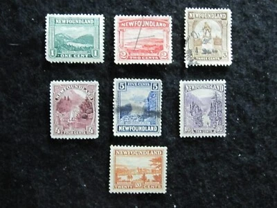 CANADA/NEWFOUNDLAND - SCOTT# 131-135,139,143 - MH/USED - CAT VAL $30.00 - Image 1 of 2