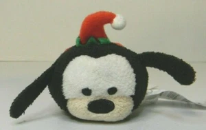Disney Store Tsum Tsum Mini Plush 3.5" Holiday Christmas Elf Goofy Tsum Tsum - Picture 1 of 5