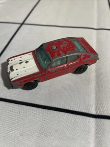 Vintage Corgi Juniors Diecast Whizzwheels No.56 Ford Capri Car FIRE CHIEF In Red - Picture 1 of 5