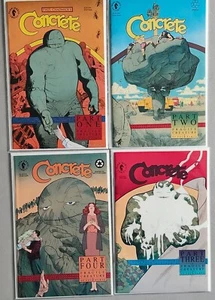 Concrete #1 through #4 Complete set !!! Dark Horse Comics !!! VF+ - Picture 1 of 1