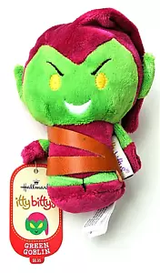 Hallmark Spider-Man Feind grüner Kobold Plüsch Itty Bitty Marvel Comics neu Etikett - Bild 1 von 3