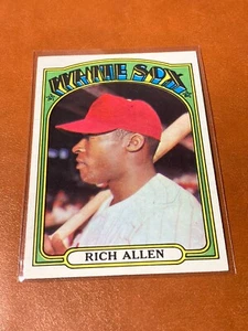 Rich Allen 1972 Topps #240 gebrauchte White Sox Baseballkarte - Bild 1 von 2