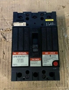 GE TEL134070 Leitungsschutzschalter, 3-polig 70 Ampere, 480V, SCHÖN! - Bild 1 von 8