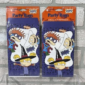 Vintage Nickelodeon RUGRATS Halloween Party Trick or Treat Bags Lot of 2 pks - Picture 1 of 13