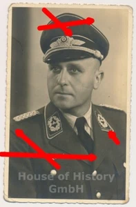 141929: Portraitfoto Luftwaffe Beamter Major / Regierungsamtmann, Amtsrat, 1941 - Bild 1 von 2