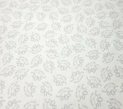 Something Old Something New BTY QT Wedding Bells Ribbon Gray White Bridal Shower - Image 1 of 3