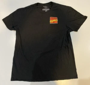Marvel Comics schwarzes T-Shirt mit Comicbildern auf der Rückseite - Medium - Bild 1 von 17