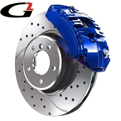 BLUE G2 BRAKE CALIPER PAINT EPOXY STYLE KIT HIGH HEAT MADE IN USA FREE SHIP - Image 1 of 4