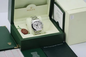 Rolex Daytona 116520 White Dial | 2005 | Full Set | Case-back Sticker - Picture 1 of 18