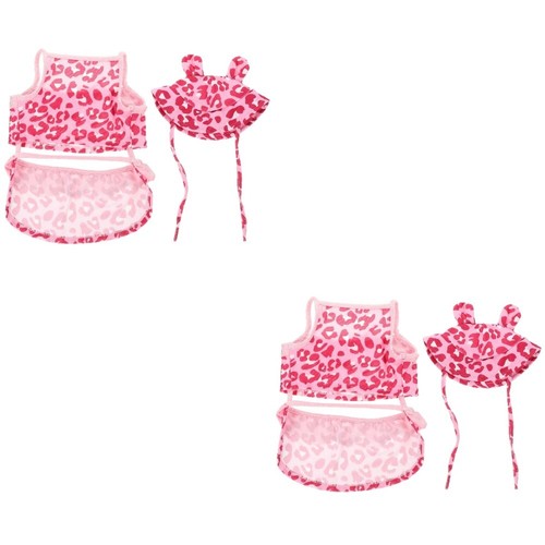 VETEMENTS 2 Set di Vestiti per Cani Vestiti per Cani Abbigliamento per Cani Bichon Costume da Bagno Bichon Pet