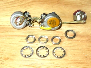 Fender 1966 Nickel Music Master Electronic Control Pots Harness - Picture 1 of 1