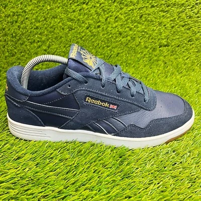 Reebok Classic клуб MEMT женщин размер 9 синий белое золото Athletic туфли кроссовки - Изображение 1 из 4