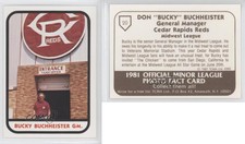 1981 TCMA Minor League Bucky Buchheister #395