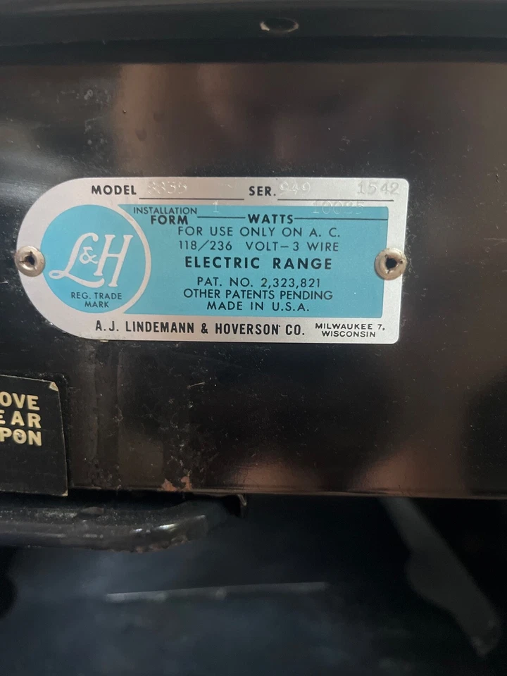 Cocina eléctrica hotpot blanco años 50 Foto 1 de 4