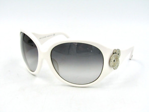 BVLGARI 8023B Damskie okulary przeciwsłoneczne oversize. 740/11 biały / szary, Bulgari #435