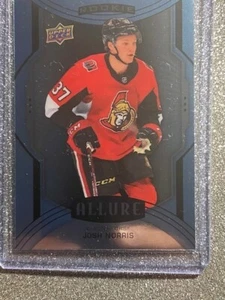 💥Josh Norris RC🤴 2020-21 Upper Deck Allure Rookie Blue SP #123 Ottawa Senators - Picture 1 of 2