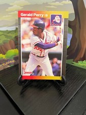 1989 Donruss Gerald Perry #239 Baseball Card