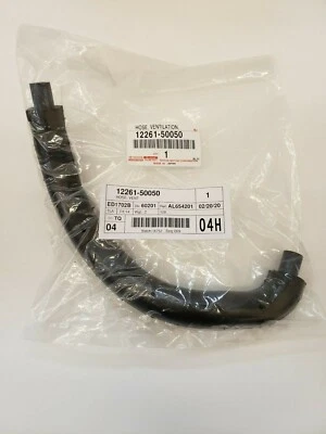 LEXUS OEM FACTORY PCV VALVE VENTILATION HOSE 12261-50050 - Image 1 of 2