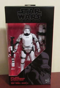 Hasbro Star Wars Black Series 6" First Order Flametrooper #16 Action Figure NIB - Bild 1 von 6