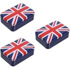  3pcs Tinplate Candy Box Biscuit Candy Case Tinplate Cookie Case Independence