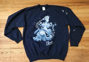 Vintage 90s Winnie The Pooh Sweatshirt Tigger and Eeyore Florida Crewneck Paint - Picture 1 of 9