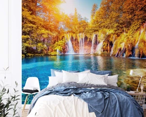 Photo Wall Mural 151x102 inch Lake In Croatia wallpaper kitchen living room - Picture 1 of 7