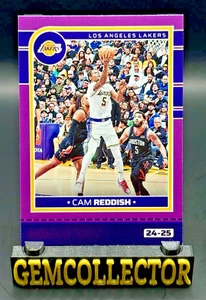 Aros de la NBA Cam rojizos 2024-25 #92 color púrpura partido SP - Lakers - Imagen 1 de 2