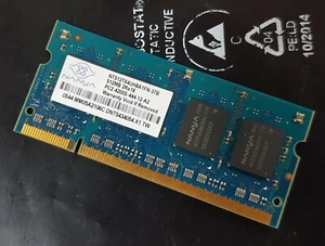 NANYA 512MB NT512T64UH8A1FN-37B DDR2 SDRAM PC2-4200 SO-DIMM de Asus Pro 60V - Imagen 1 de 1
