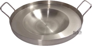 Comal cóncavo de acero inoxidable de 16 pulgadas para freír - Bild 1 von 12