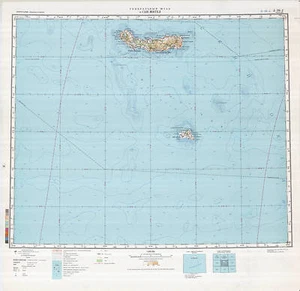 Mappe topografiche militari sovietiche russe - ISOLA DI SAO MIGUEL (Portogallo), ed.1981 - Foto 1 di 4