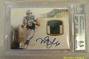 2009 SP AUTHENTIC MARK SANCHEZ GOLD AUTO 7/25 - Picture 1 of 2