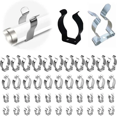 3-110mm Heavy Duty Tool Spring Terry Clips Wall Mount for Garages,Sheds,Cupboard - Image 1 of 4