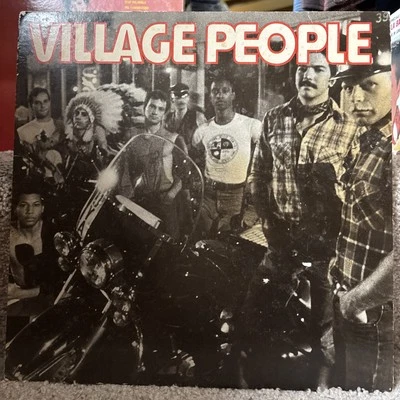 Village People Self Titled Vinyl LP Record 1977 NBLP 7064 - Image 1 of 4