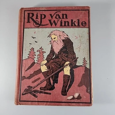 Rip Van Winkle - McKay's Young People's Classics - Illustrated VTG - Image 1 of 4