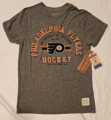 Youth Philadelphia Flyers Original Retro Brand Gray T-Shirt Sz XL (Small to Fit) - Image 1 of 4