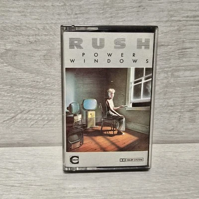 Rush - Power Windows - Cassette Tape Album Original 1985 Paper Labels Vertigo VG - Image 1 of 4