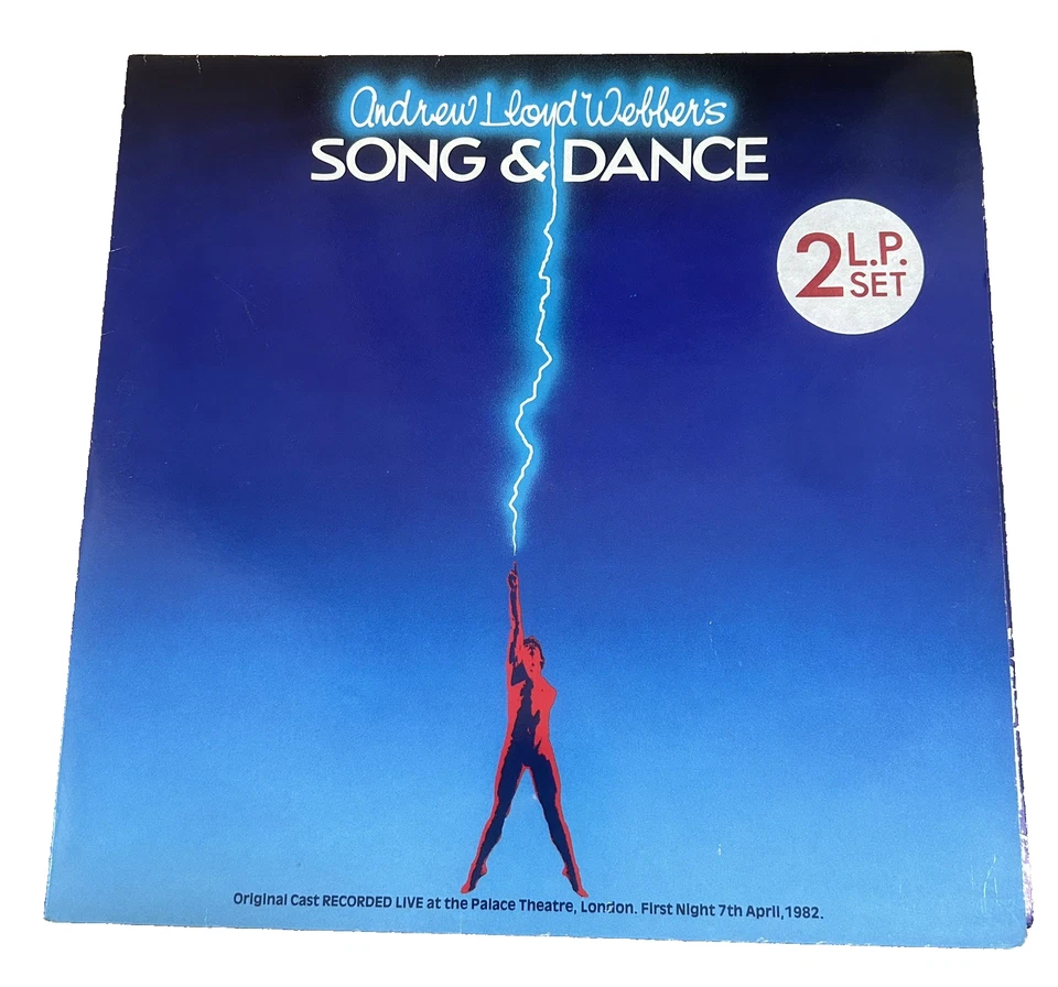 Andrew Lloyd Webber's Song & Dance - Original Cast  Polydor Records 2 LP Set VG+ - Image 1 of 4