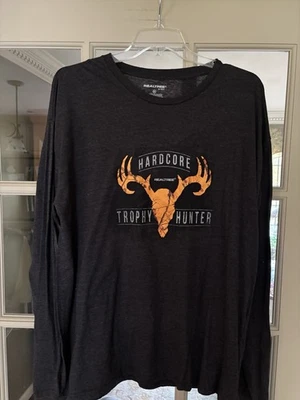 Realtree Trophy Hunter Long Sleeve Shirt Size XXL. 60/40 Cotton/Poly. EUC. Nice - Image 1 of 4